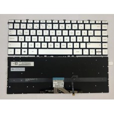 Hp Pavilion 14-DV0004NT 2W6H5EA Notebook Klavye (Gümüş TR IŞIKLI)